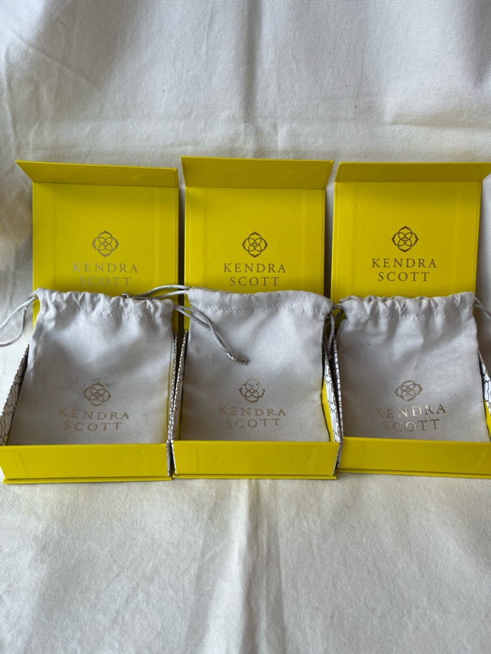 Kendra Scott Yellow Stacked Jewelry Boxes - Picture 3 of 9